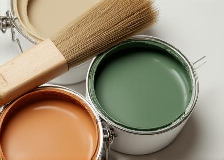 Natürliche Wandfarben in erdigen Tönen